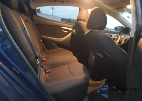 2016 Hyundai Elantra Se from USA, damaged, VIN 5NPDH4AE5GH728745